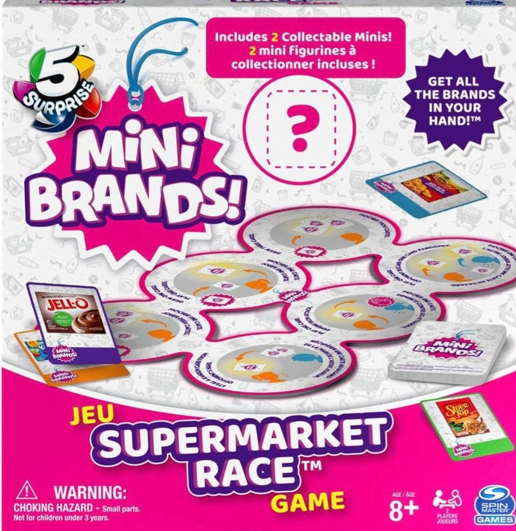 Spinmaster Minibrands Super market race StarSaving