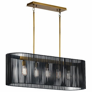 Kichler Linara 5 Light 40" Wide Linear Chandelier