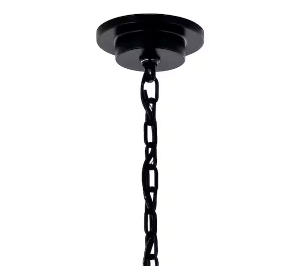 Carrick 54.25 in. 18-Light Black Traditional Candle Tiered Chandelier for Foyer