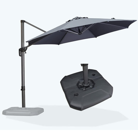 Patio Umbrella with Base Aluminum