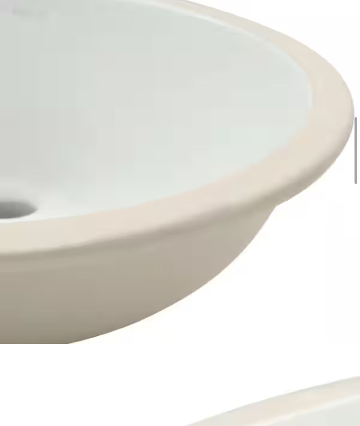 Caxton 21-1/4 in. Vitreous China Undermount Vitreous China Bathroom Sink in White