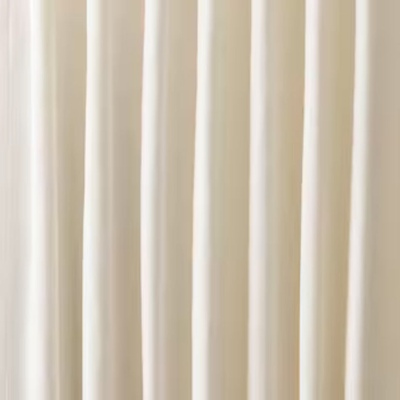 Origin 21 84-in Ivory Light Filtering Back Tab Single Curtain Panel