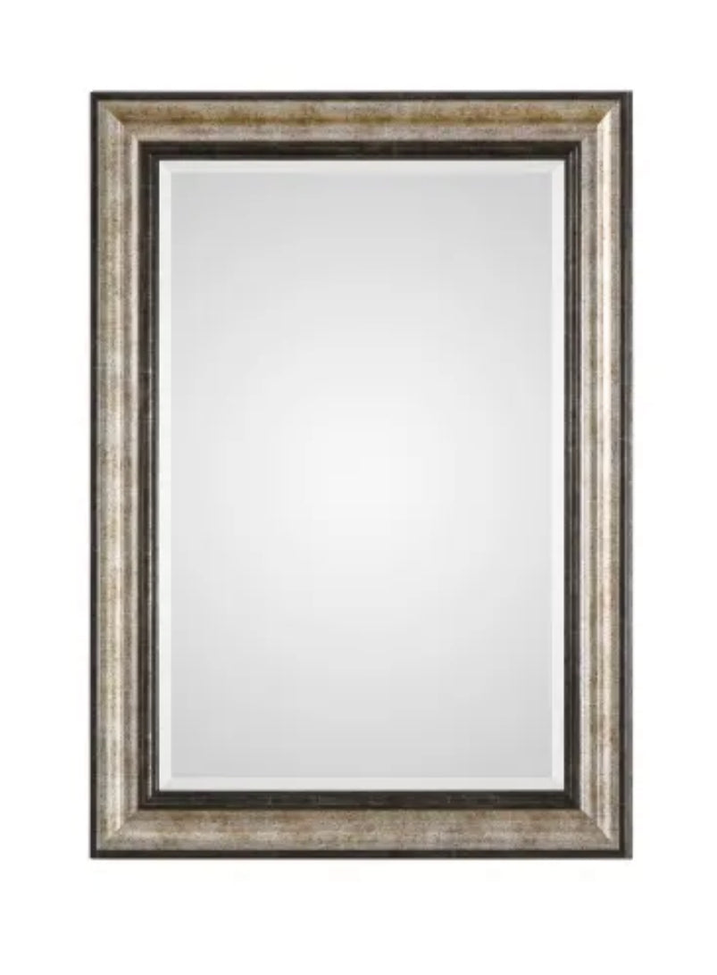 Uttermost Shefford Large Portrait Style Framed Wall Mirror