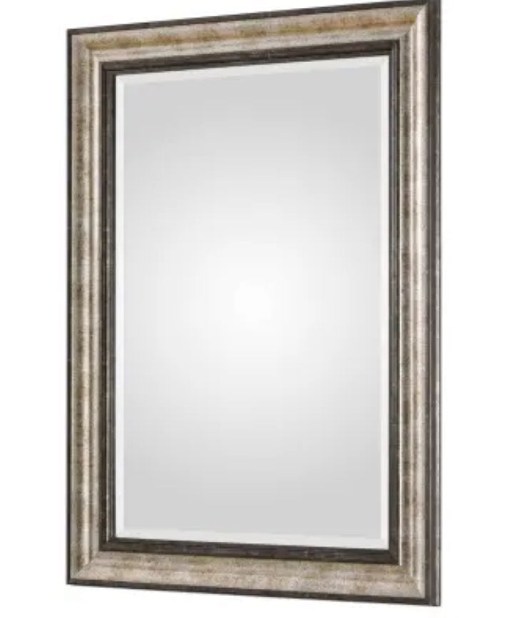 Uttermost Shefford Large Portrait Style Framed Wall Mirror