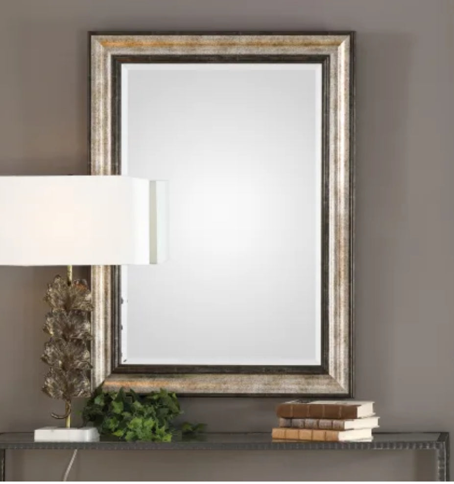 Uttermost Shefford Large Portrait Style Framed Wall Mirror