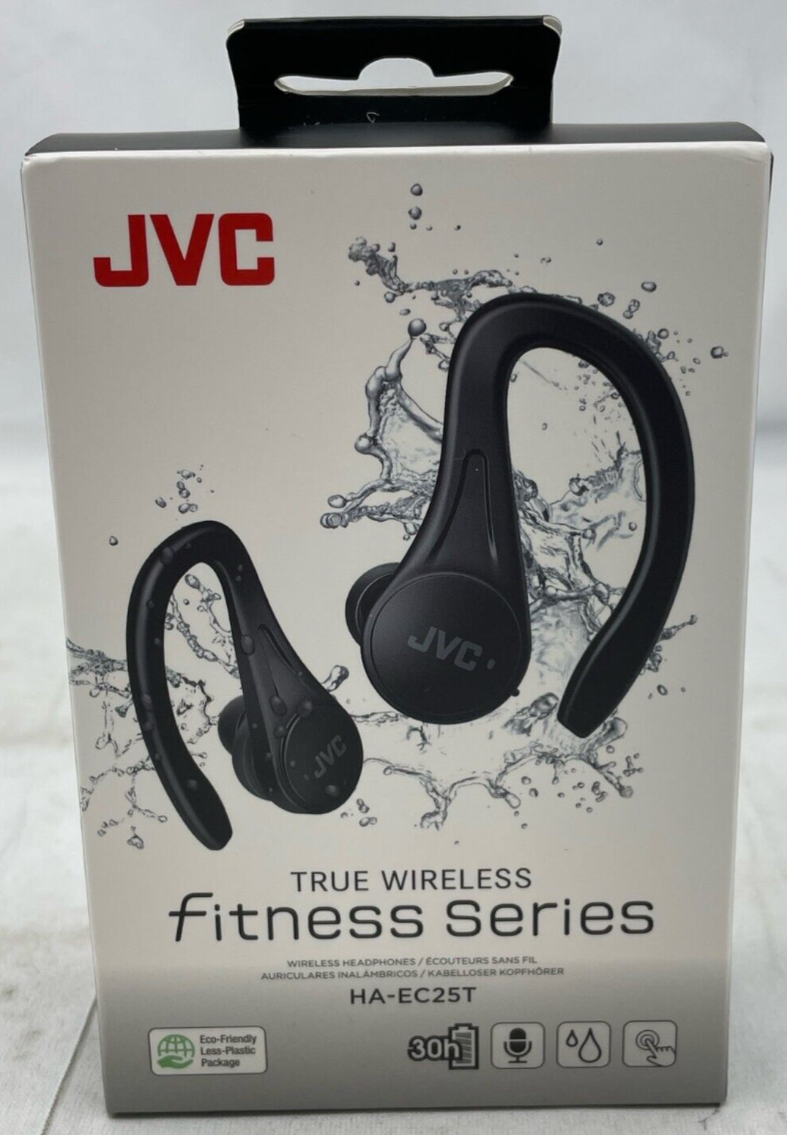 JVC Sport True Wireless Earbuds Black
