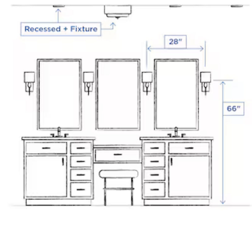 Progress Lighting Briarwood 1-Light 9.5-in Galvanized with Bleached Oak Accents Flush