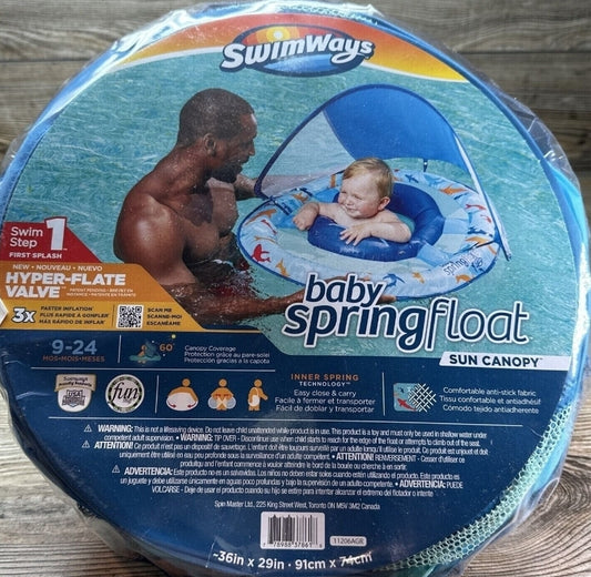 Swimways baby spring float 9-24mo