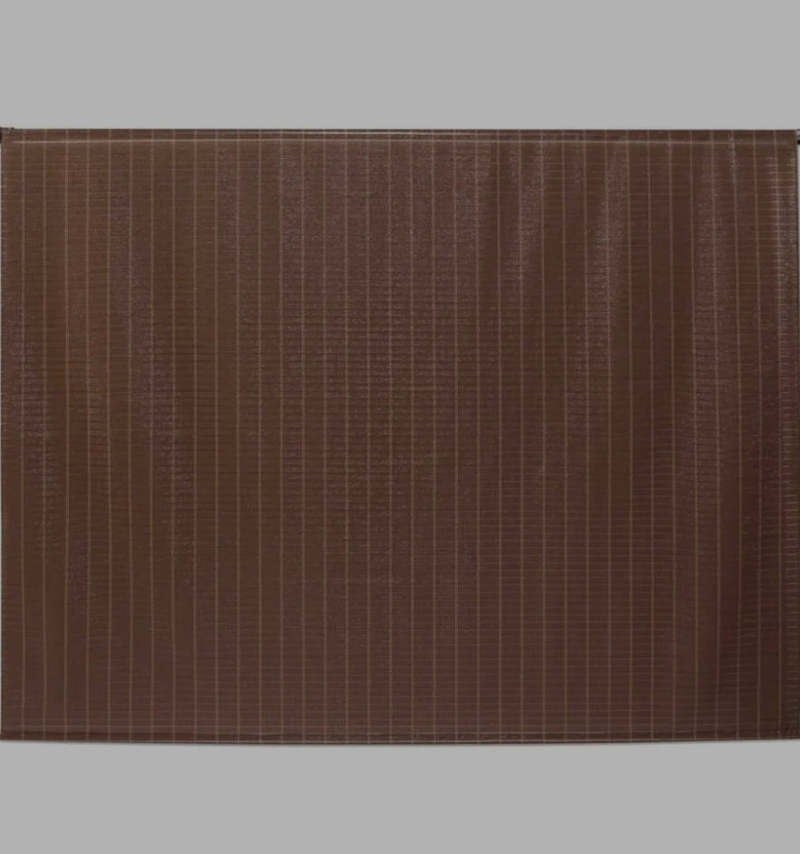 Coolaroo Alderwood UV Blocking Fade Resistant Fabric Exterior Roller Shade 48 in. W x 72 in. L