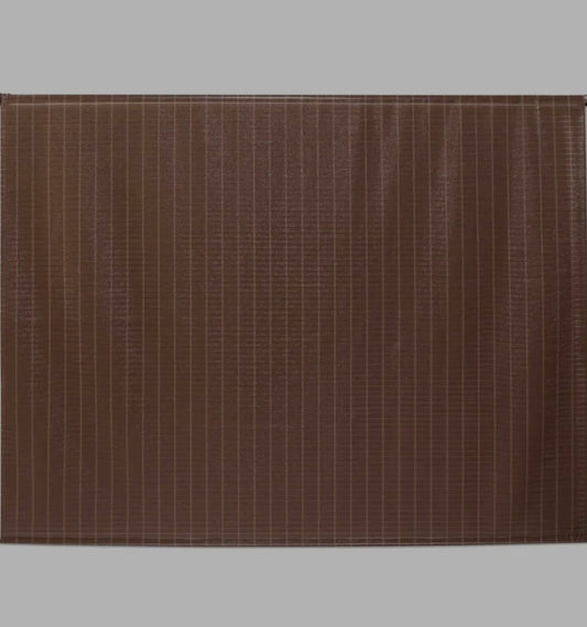 Coolaroo Alderwood UV Blocking Fade Resistant Fabric Exterior Roller Shade 48 in. W x 72 in. L